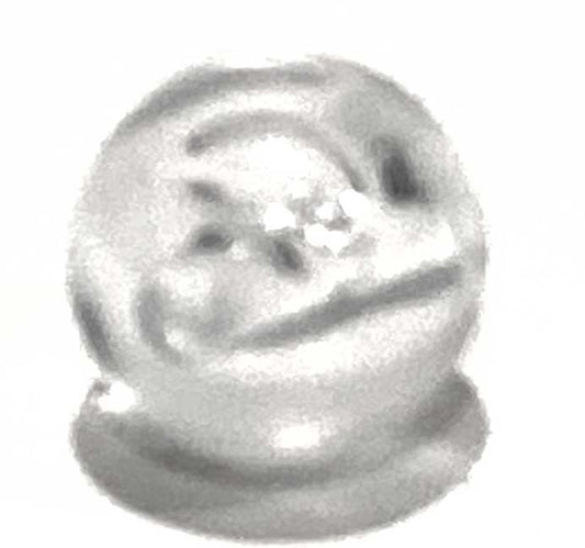 10mm clear rigging bead single