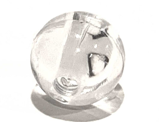 12mm clear rigging bead single