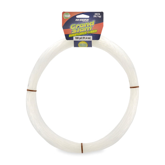 AFW Hi-Seas Grand Slam Monofilament Leader 200lb 100yd Clear