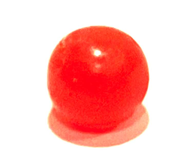 8mm red rigging bead single