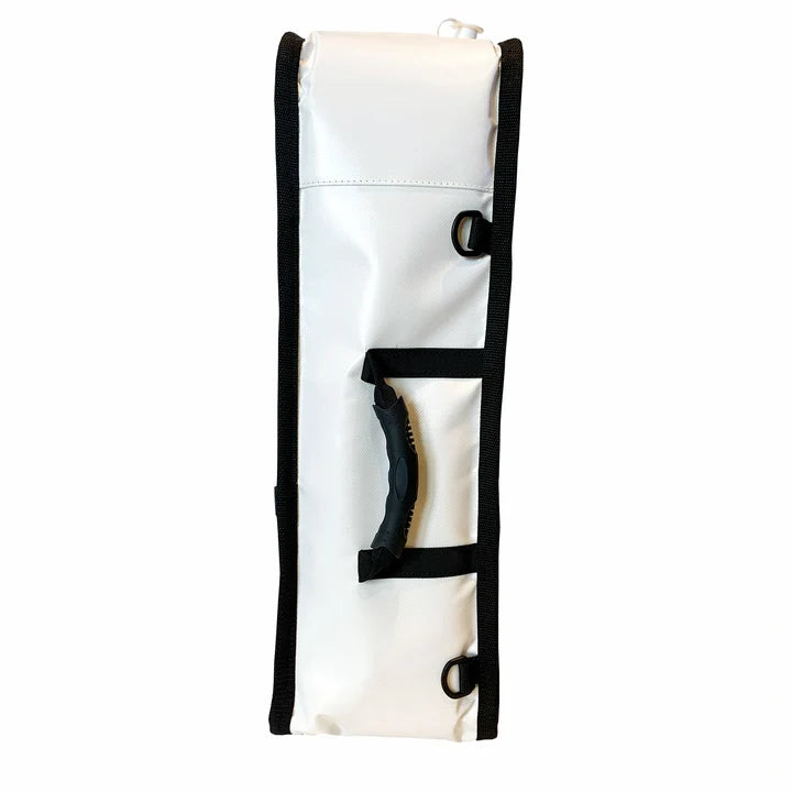 16x24 Insulated Kayak Bag – back view showing handle and D-rings