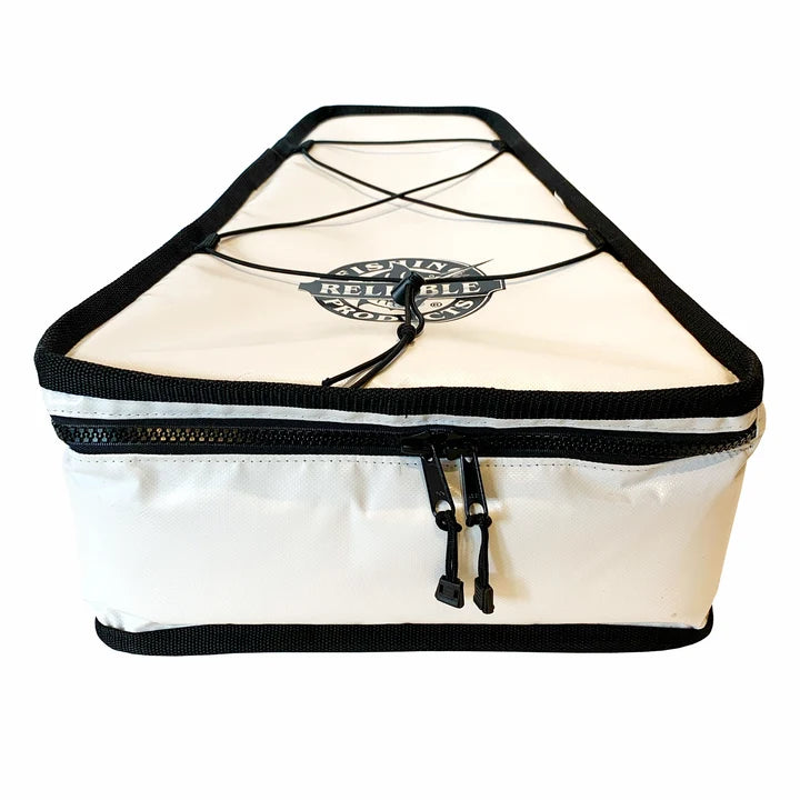 16x24 Insulated Kayak Bag – zipper and bottom compartment detail
