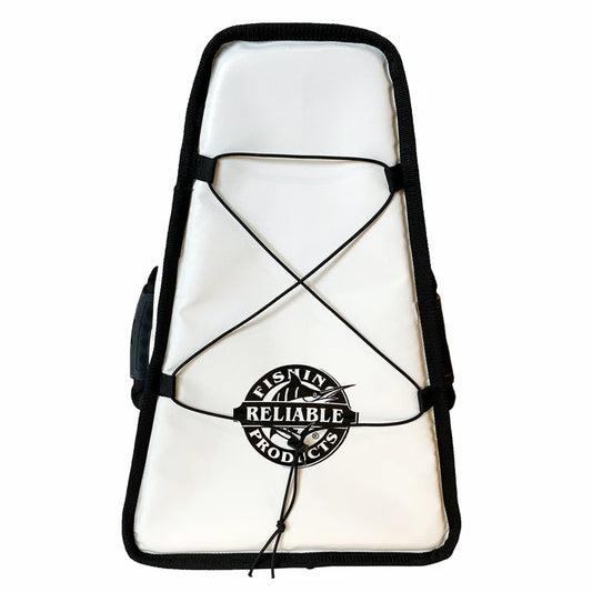 16x24 Insulated Kayak Bag – top-down flat lay view with bungee cord