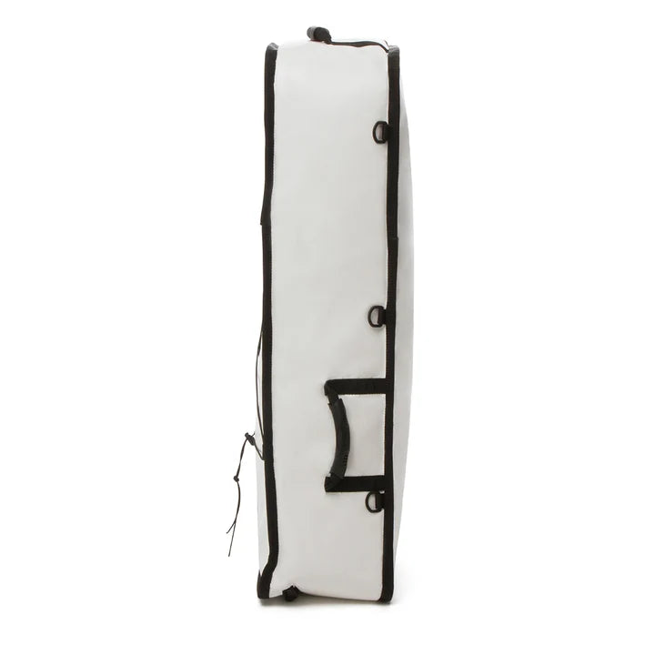 20x36 Insulated Kayak Bag – back flat view showing D-rings and handles