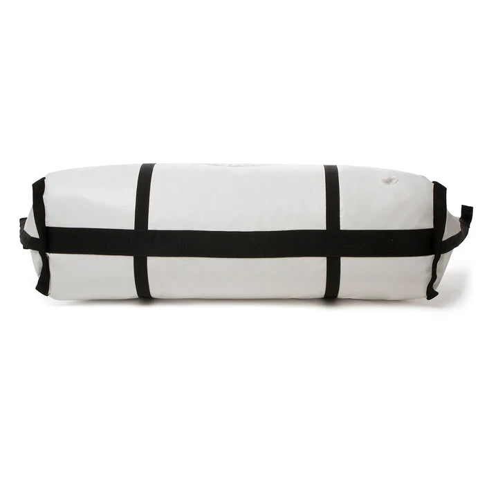 24x60 Insulated White Seabass Kill Bag – bottom view showing gusseted base