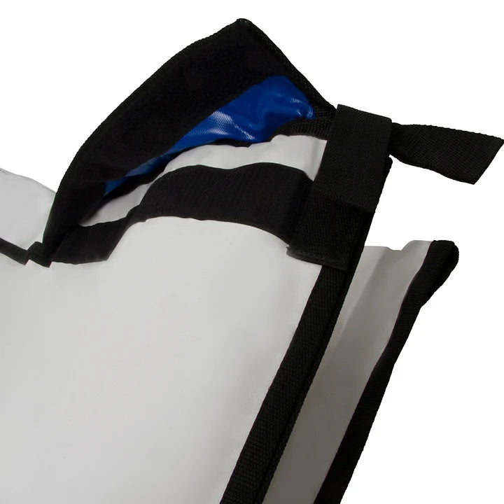 60x126 Commercial Billfish Blanket – handle and strap detail