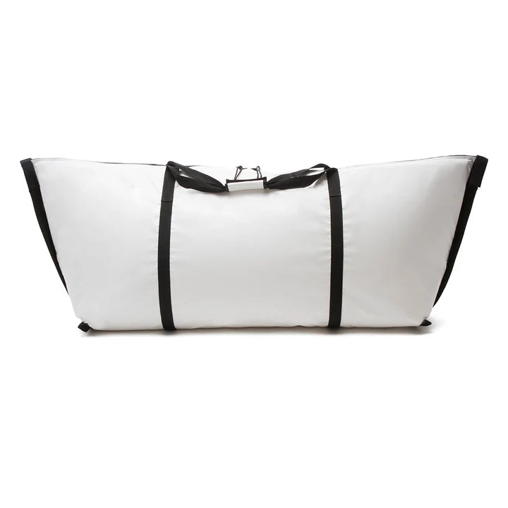 24x60 Insulated White Seabass Kill Bag – back view