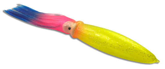 Squid Trolling Lure Moon Tide Tackle 9" Rainbow 2-Pack