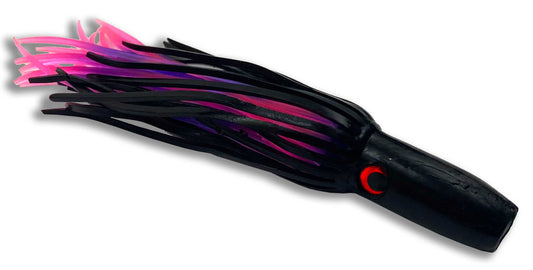 Soft Mini Trolling Lure Moon Tide Tackle Black/Pink