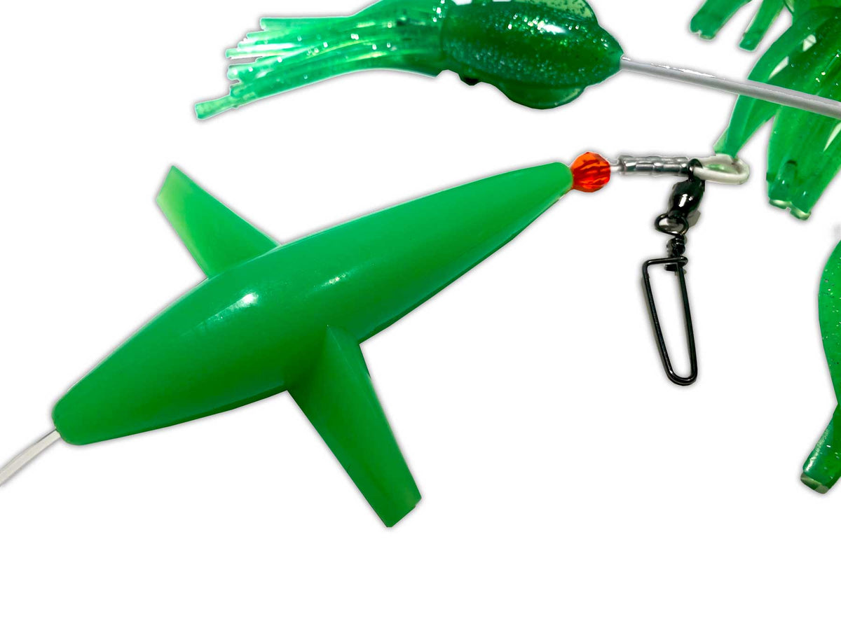 Moon Tide Splashing Squid Green Daisy Chain