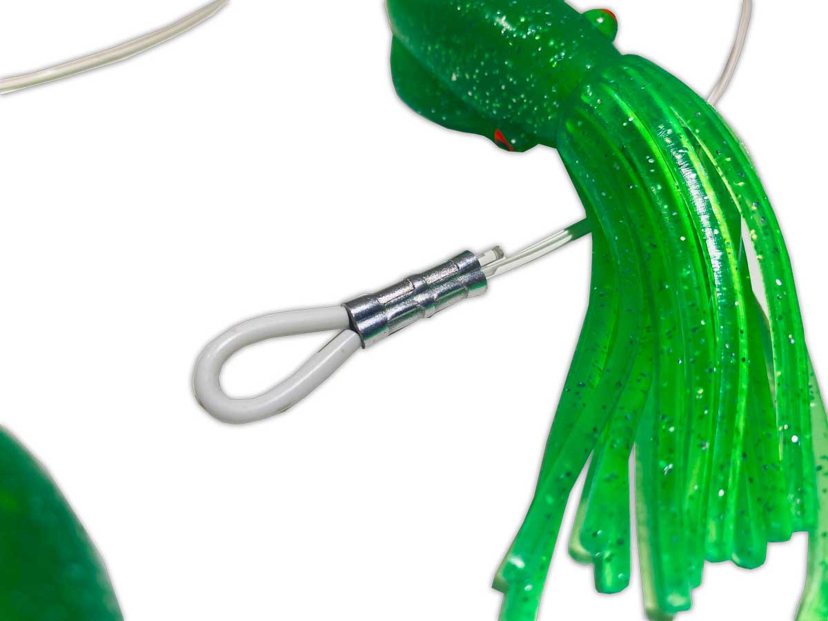 Moon Tide Splashing Squid Green Daisy Chain
