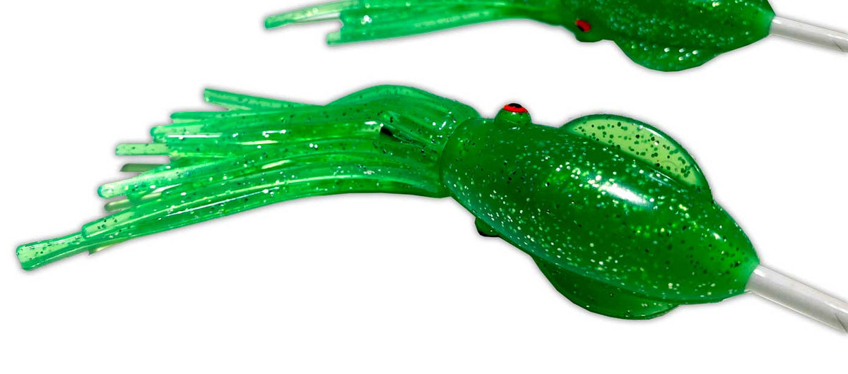 Moon Tide Splashing Squid Green Daisy Chain