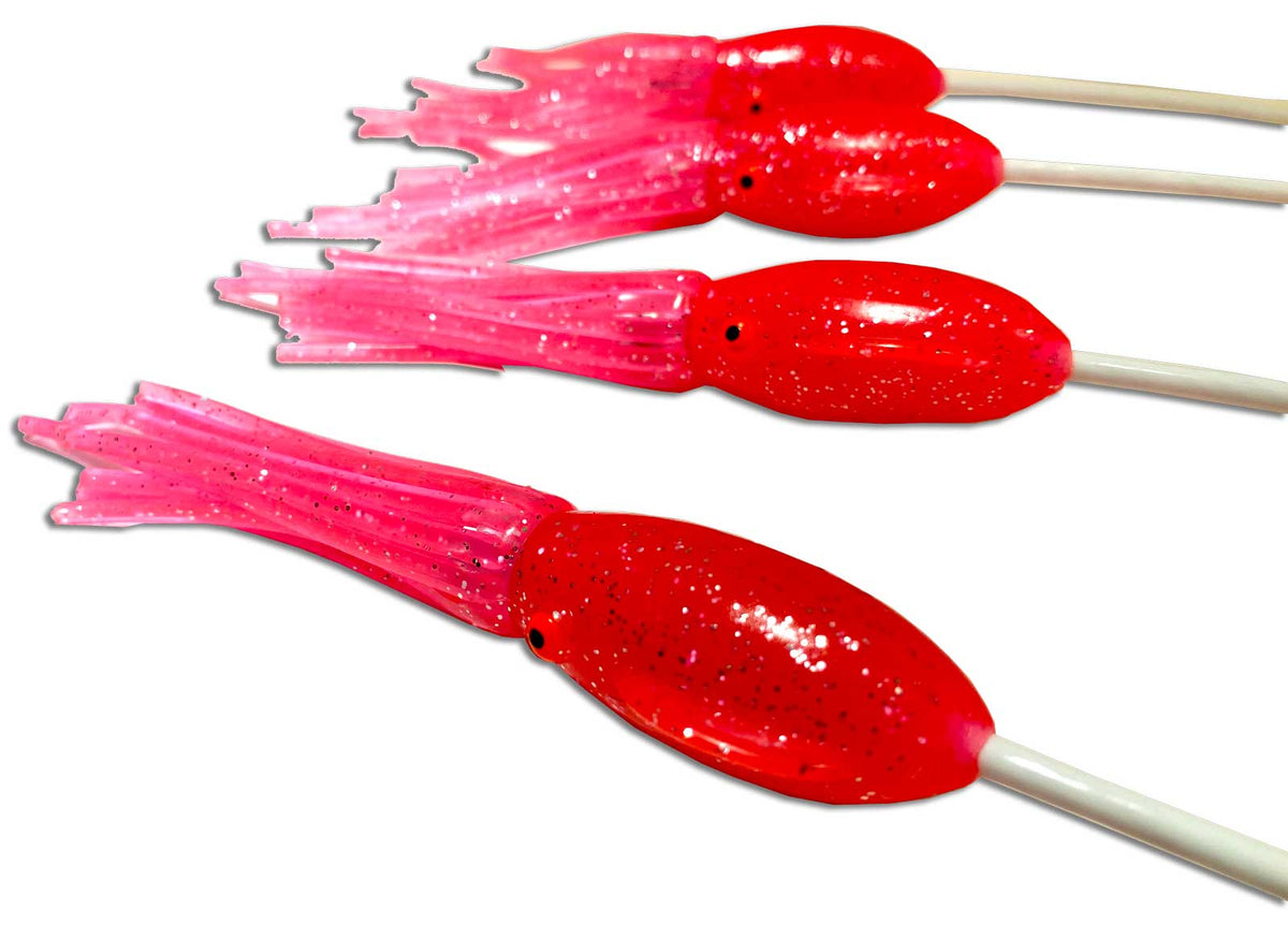Pink Fat Squids close-up